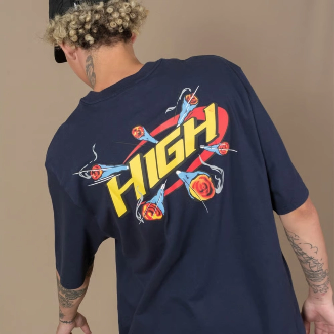 CAMISETA HIGH BLASTER NAVY