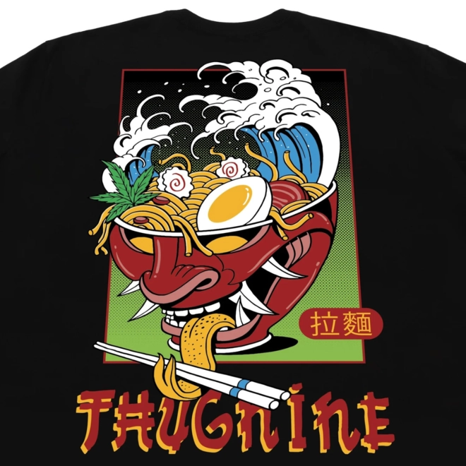 CAMISETA THUGNINE LAMEN STORM
