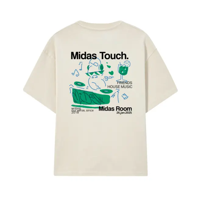 CAMISETA MIDAS ABSTRACT