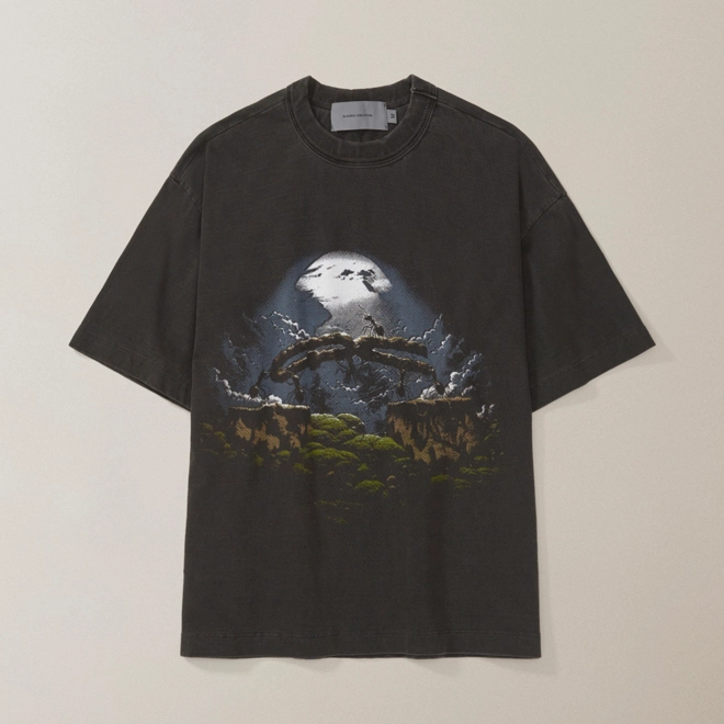 CAMISETA QC FORMIGAS BOXY STONED