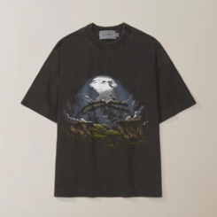 CAMISETA QC FORMIGAS BOXY STONED