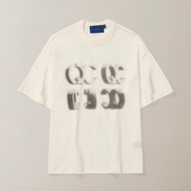 CAMISETA QC BITMAP BOXY