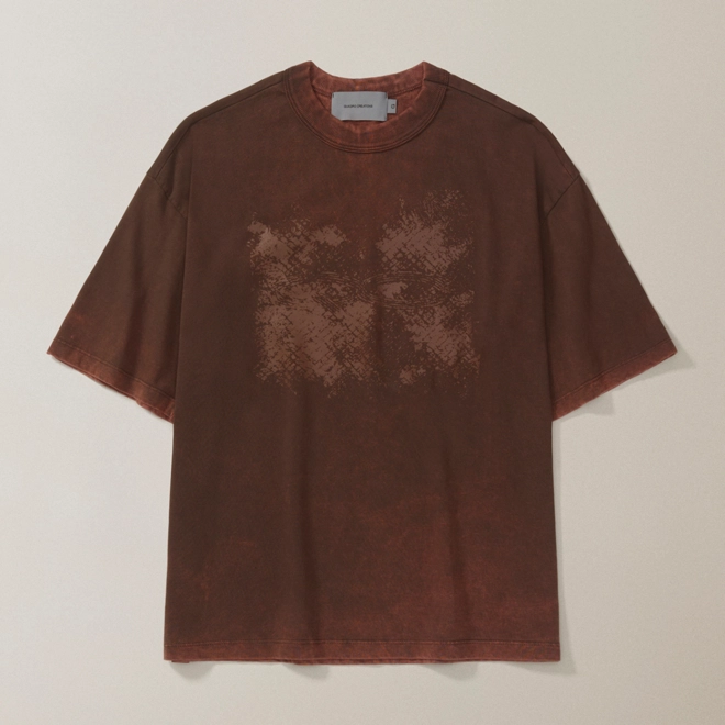 CAMISETA QC  PARTICULAS BOXY