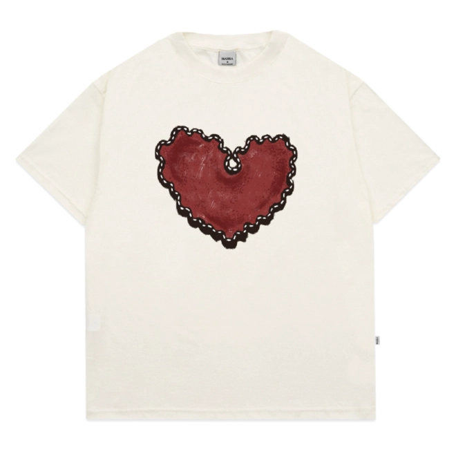 CAMISETA BARRA CREW NAIF BRANCA