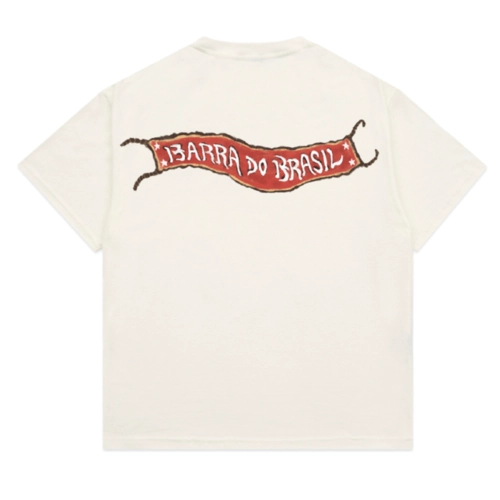 CAMISETA BARRA CREW NAIF BRANCA