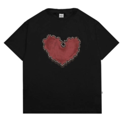 CAMISETA BARRA CREW NAIF PRETA