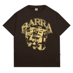 CAMISETA BARRA MASCARADOS MARROM