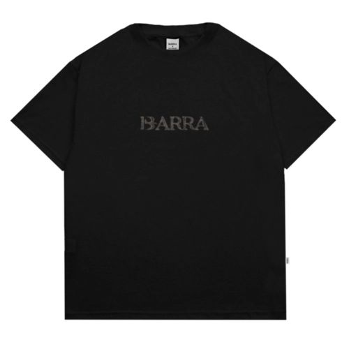 CAMISETA BARRA CREW CASACA PRETA
