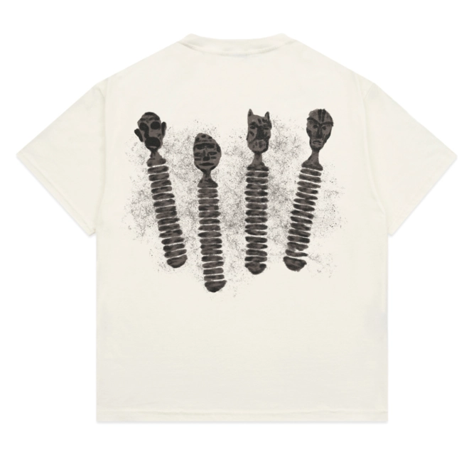 CAMISETA BARRA CREW CASACA BRANCA