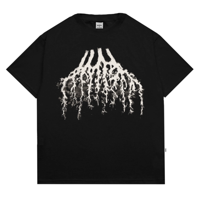 CAMISETA BARRA CREW RAIZES PRETA