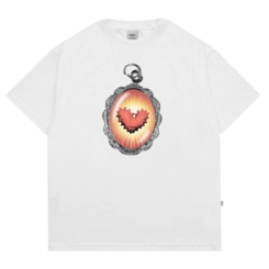 CAMISETA BARRA CREW MEDALHAS BRANCA