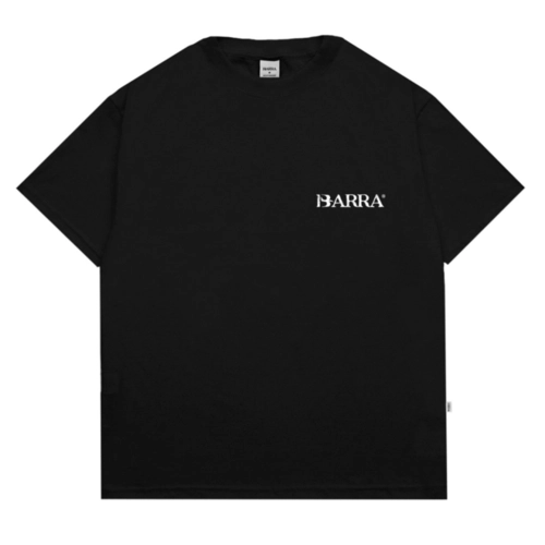 CAMISETA BARRA LOGO INSTITUCIONAL PRETA