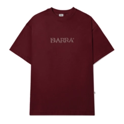CAMISETA BARRA CREW LOGO RAIZES BORDO