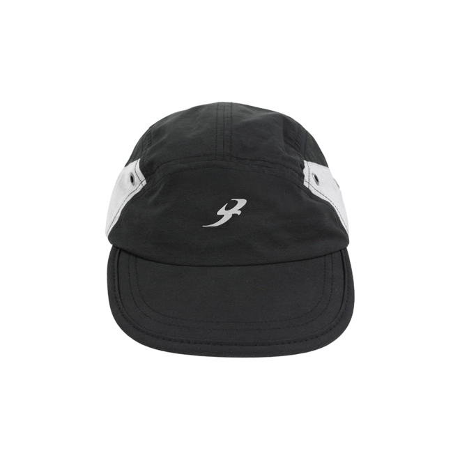 FIVE PANEL BARRA CIRCULAR B GARÇA PRETO