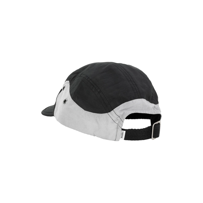 FIVE PANEL BARRA CIRCULAR B GARÇA PRETO
