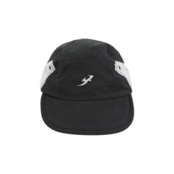 FIVE PANEL BARRA CIRCULAR B GARÇA PRETO
