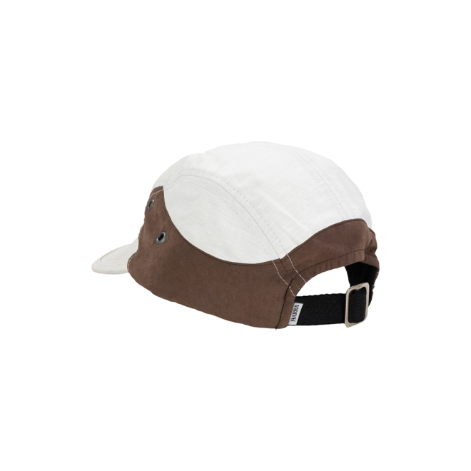 FIVE PANEL BARRA CIRCULAR B GARÇA BRANCO