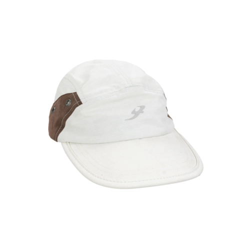 FIVE PANEL BARRA CIRCULAR B GARÇA BRANCO