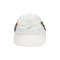 FIVE PANEL BARRA CIRCULAR B GARÇA BRANCO