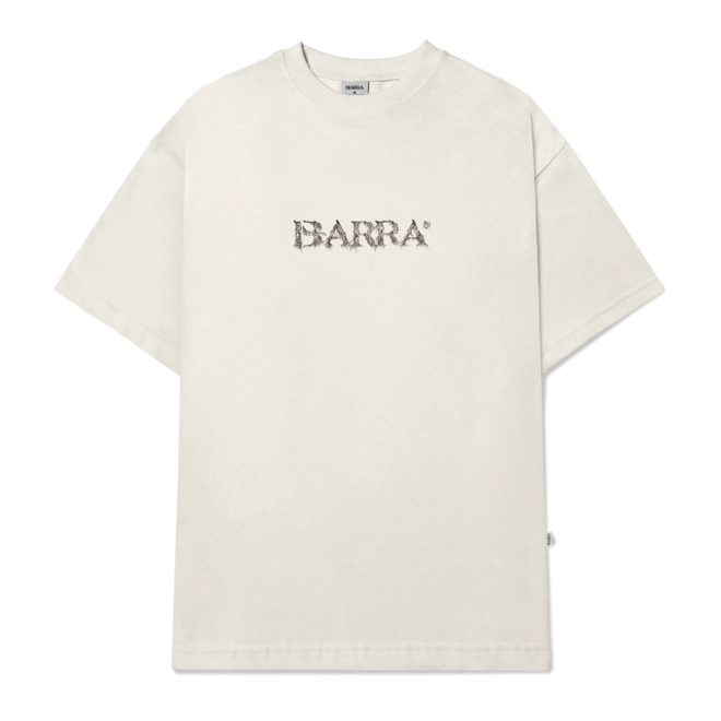 CAMISETA BARRA LOGO RAIZES BRANCA