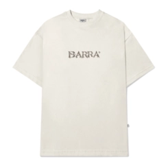 CAMISETA BARRA LOGO RAIZES BRANCA