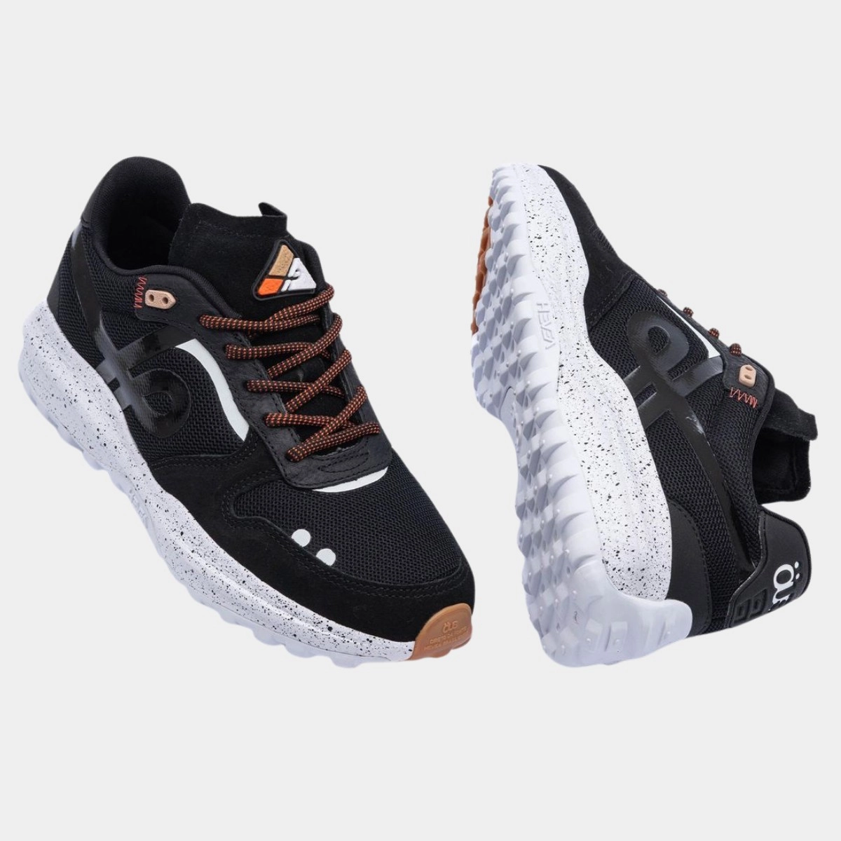 TENIS HEVEA DÖTS PRT REFLEX BRANCO LARANJA OE
