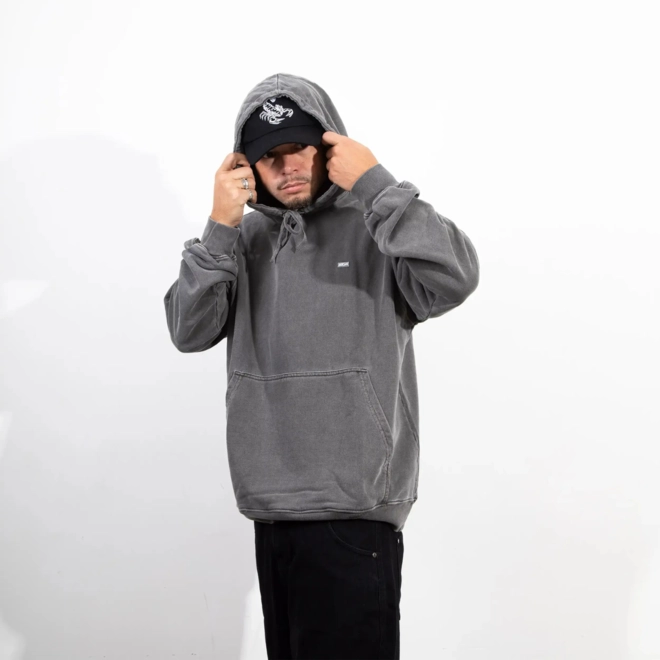 MOLETOM HIGH PATCH WASHED