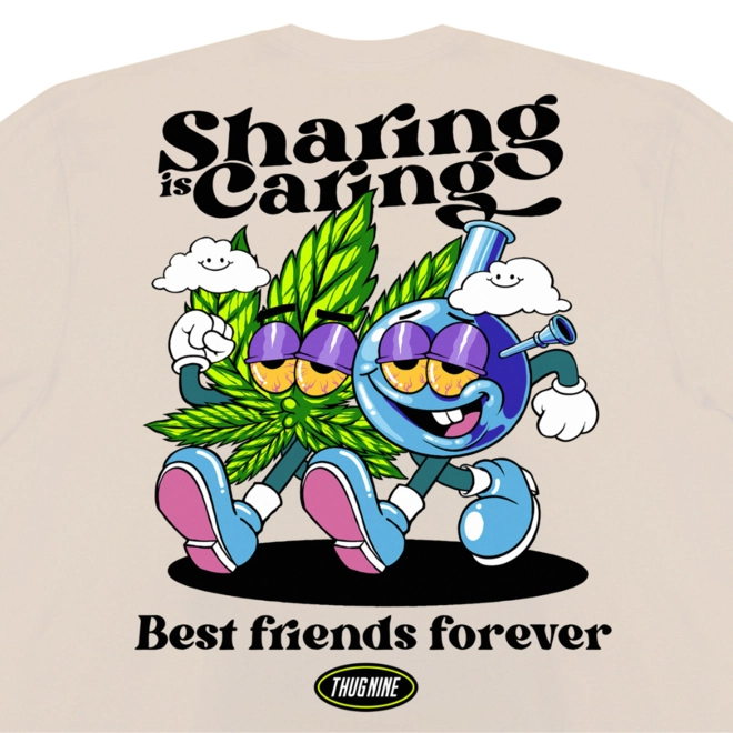 CAMISETA THUG NINE SHARING