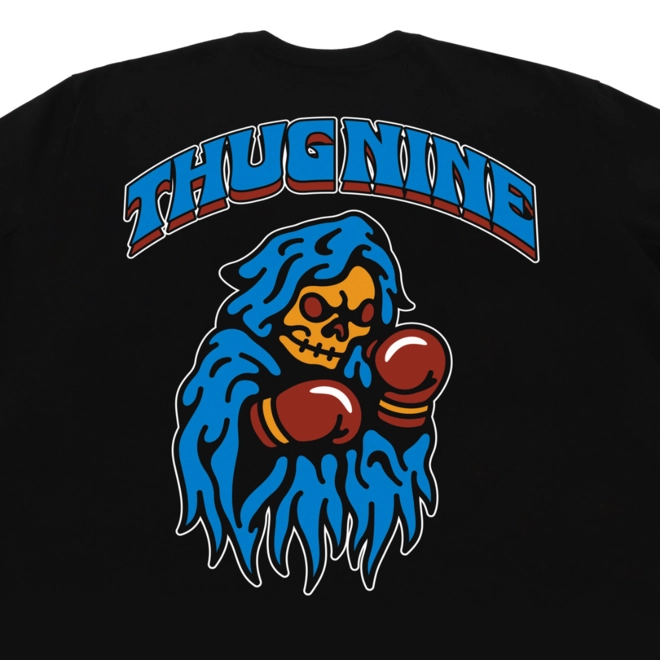 CAMISETA THUG NINE K.O