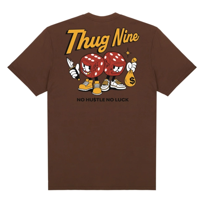 CAMISETA THUG NINE OG DICES