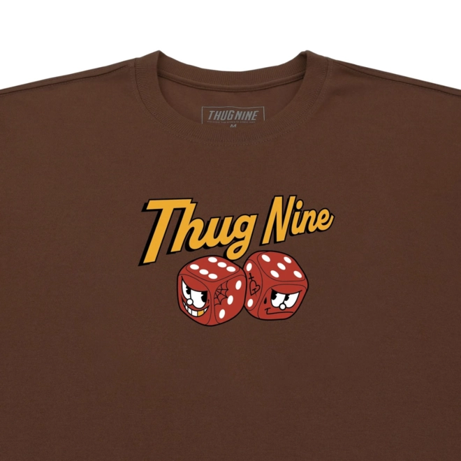 CAMISETA THUG NINE OG DICES