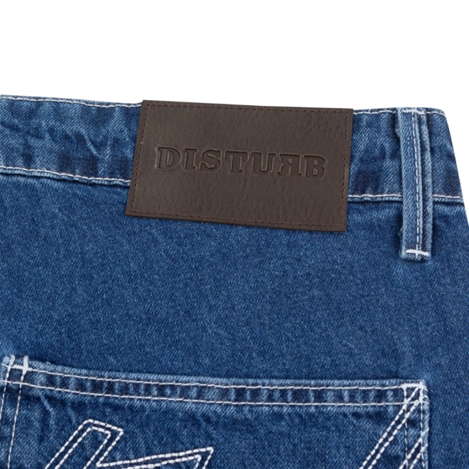 CALCA DISTURB FADED DENIM
