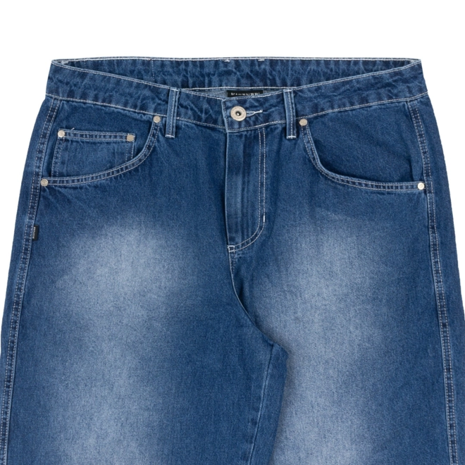 CALCA DISTURB FADED DENIM