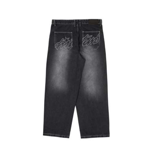 CALCA DISTURB FADED DENIM