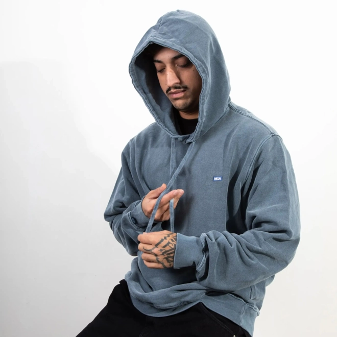 MOLETOM HIGH PATCH WASHED