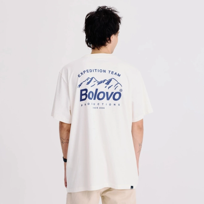 CAMISETA BOLOVO EXPEDITIONS OFF WHITE