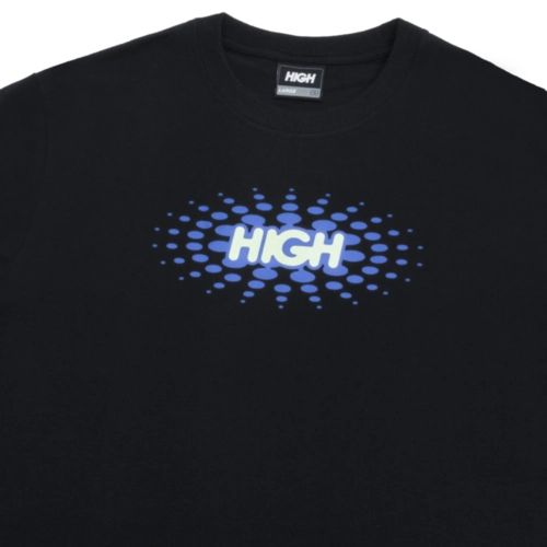 CAMISETA HIGH CLUB LOGO BLACK