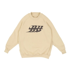 MOLETOM BARRA ESPORTIVO REGLAN BEGE