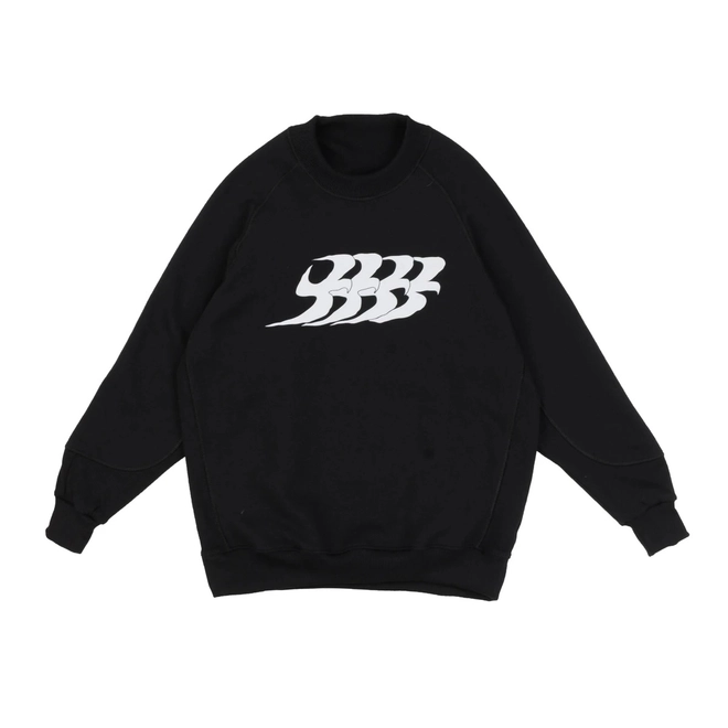 MOLETOM BARRA ESPORTIVO REGLAN PRETO