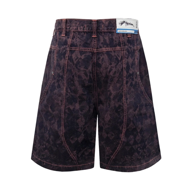BERMUDA MAD JEANS MAGIC PATTERN