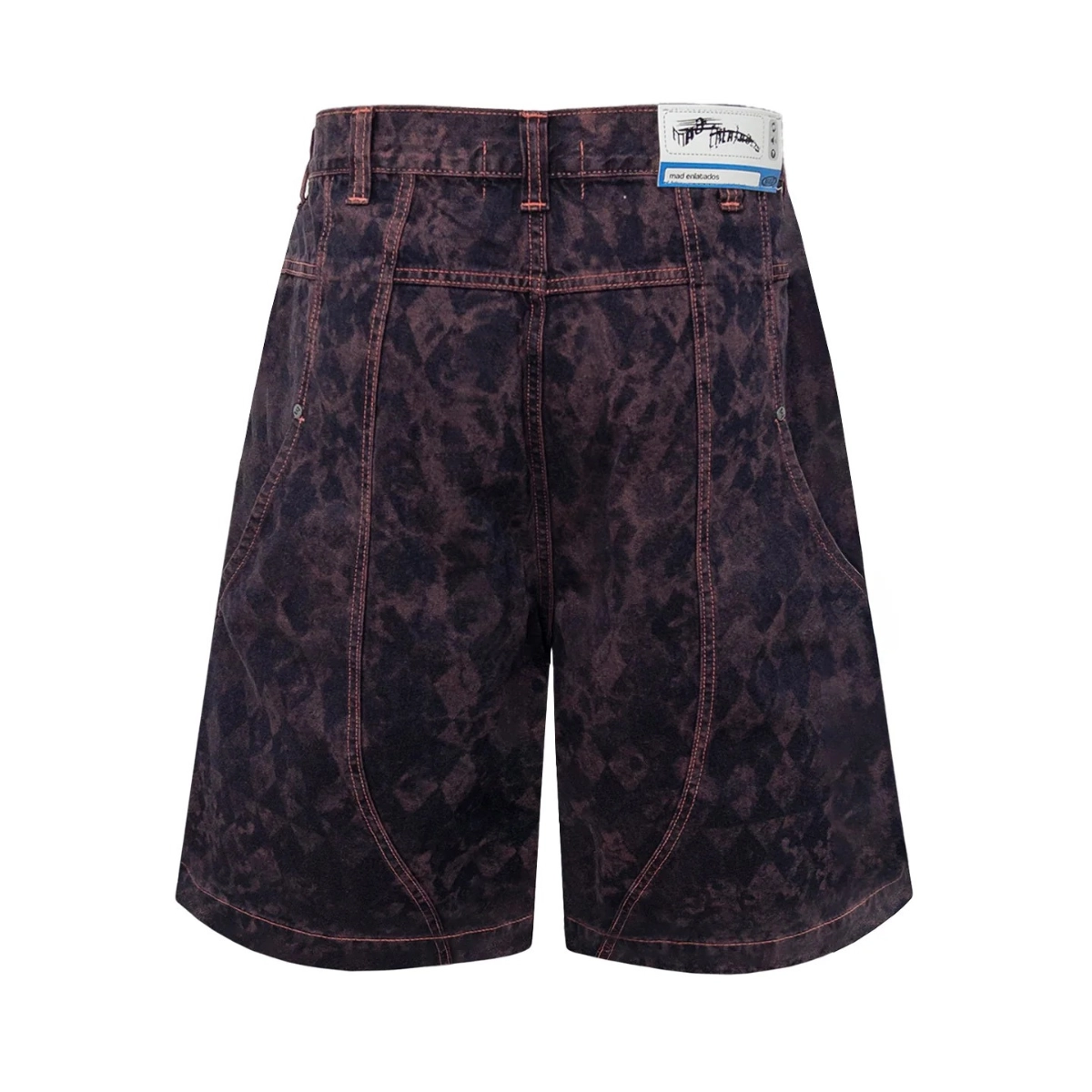 BERMUDA MAD JEANS MAGIC PATTERN
