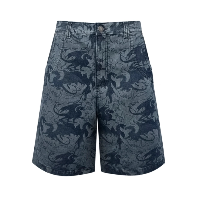 BERMUDA MAD JEANS DRAGON CAMO