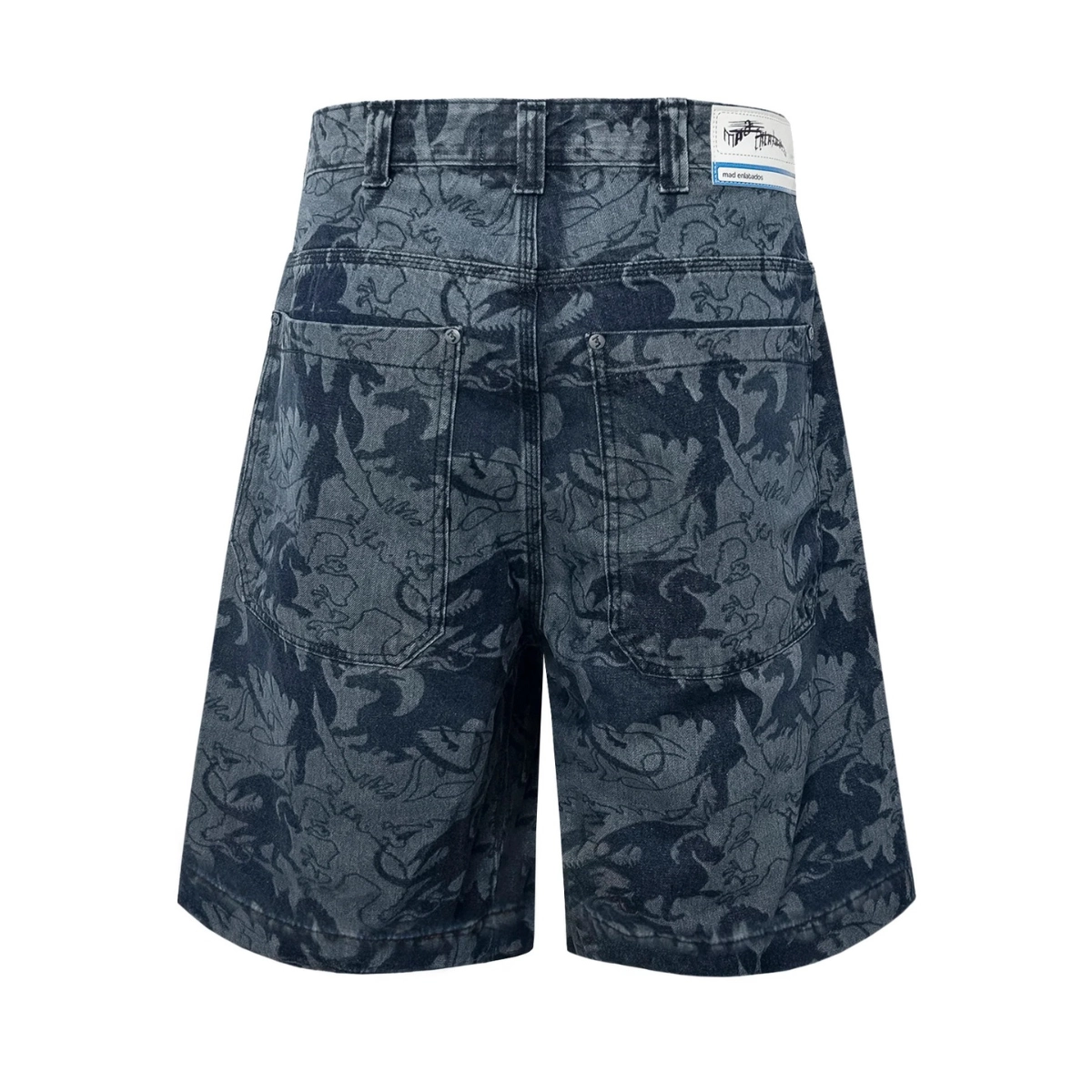 BERMUDA MAD JEANS DRAGON CAMO