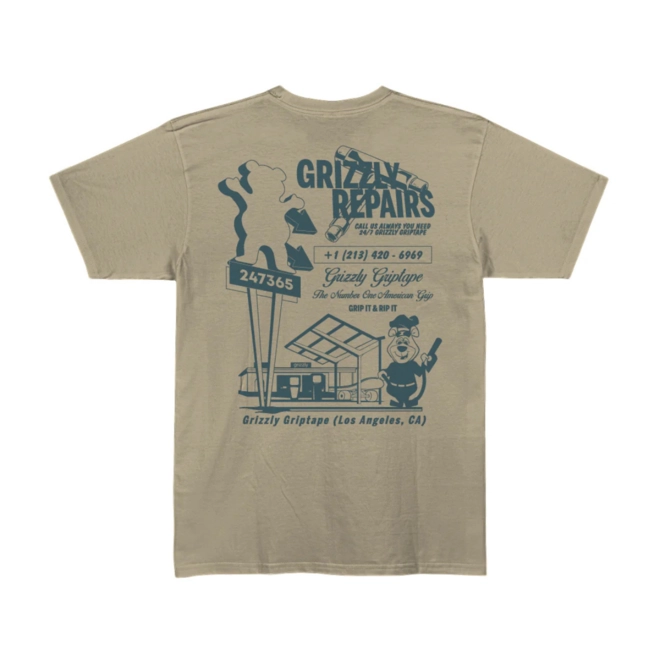CAMISETA GRIZZLY REPAIRS