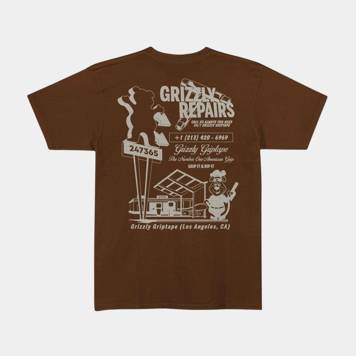 CAMISETA GRIZZLY REPAIRS