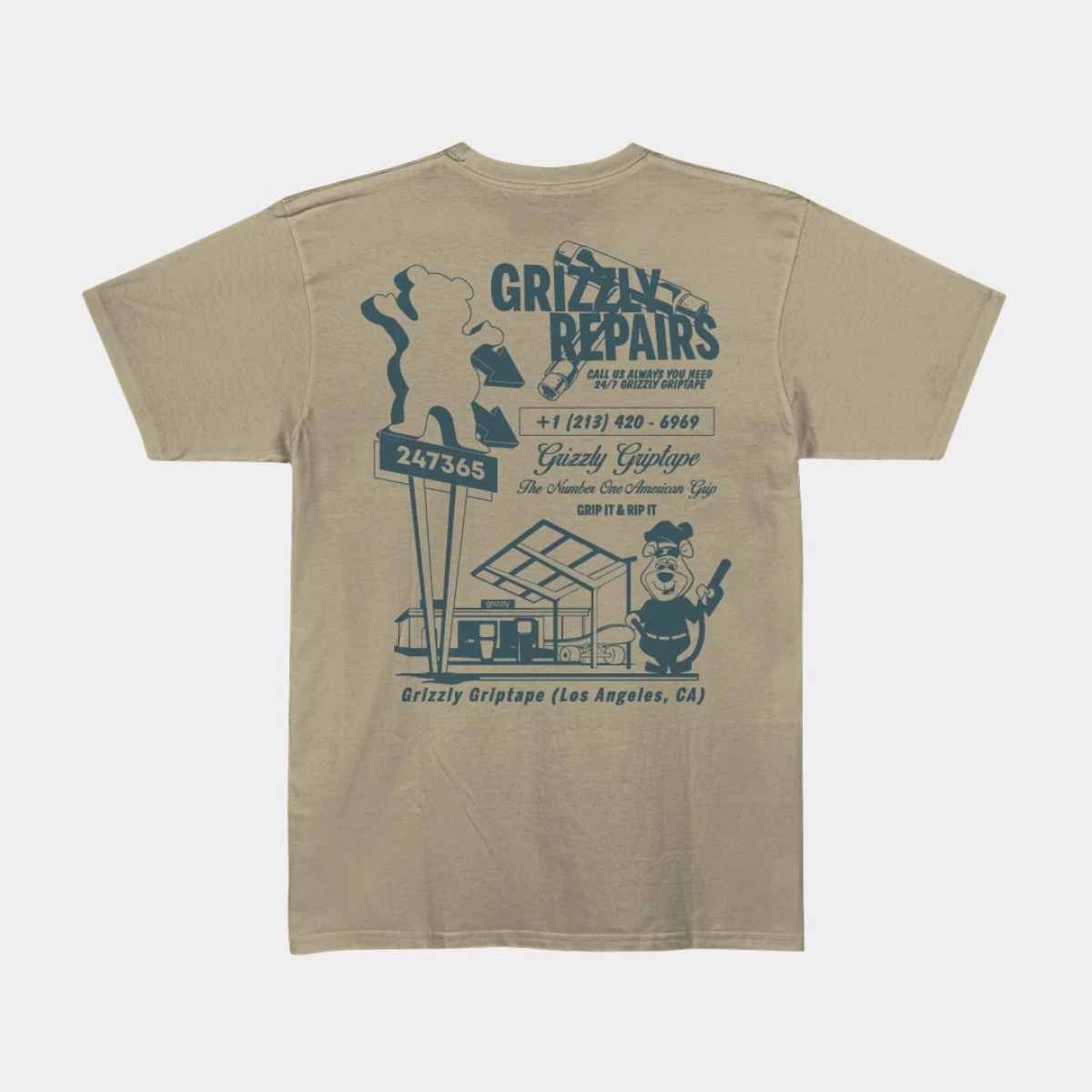 CAMISETA GRIZZLY REPAIRS