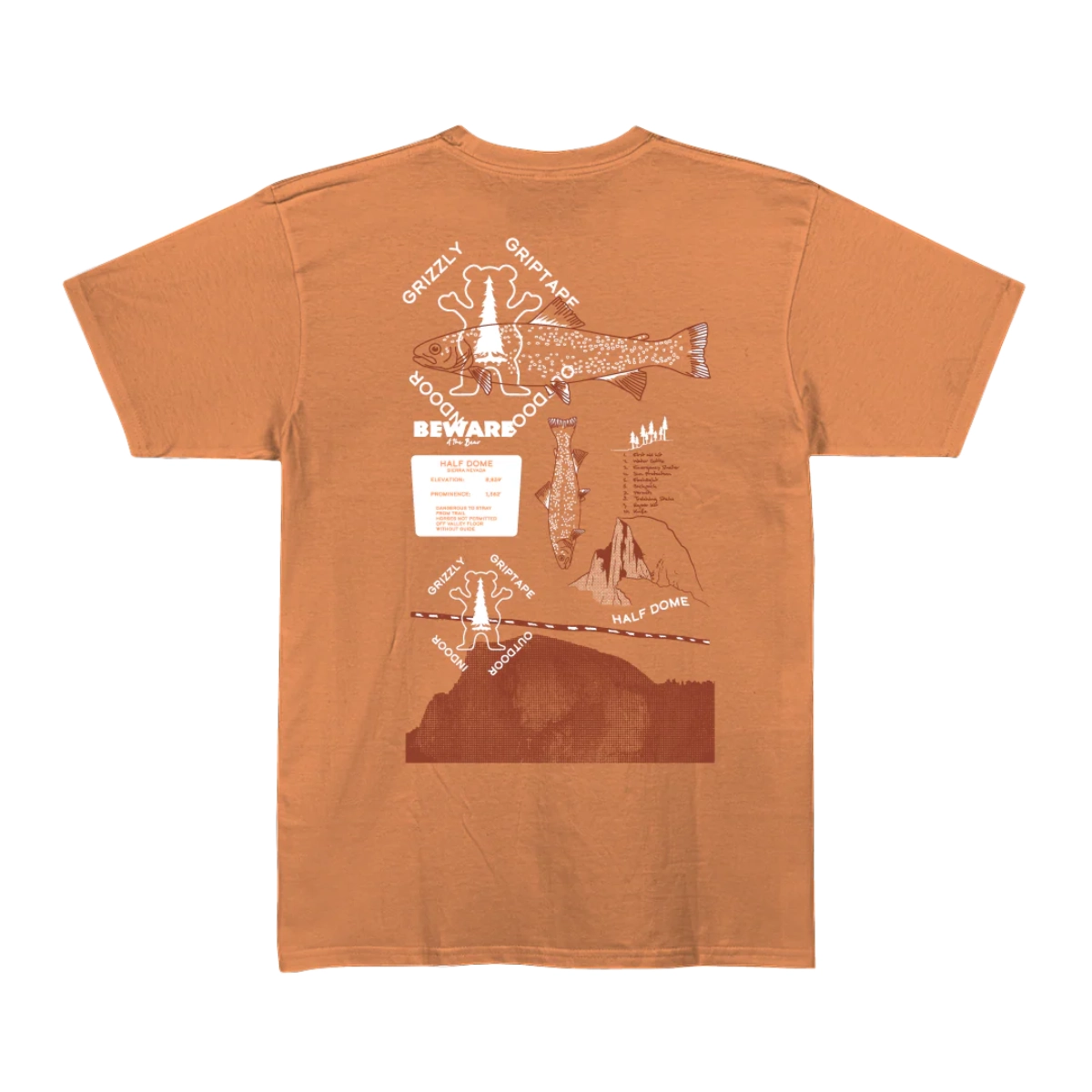 CAMISETA GRIZZLY HALF DOME