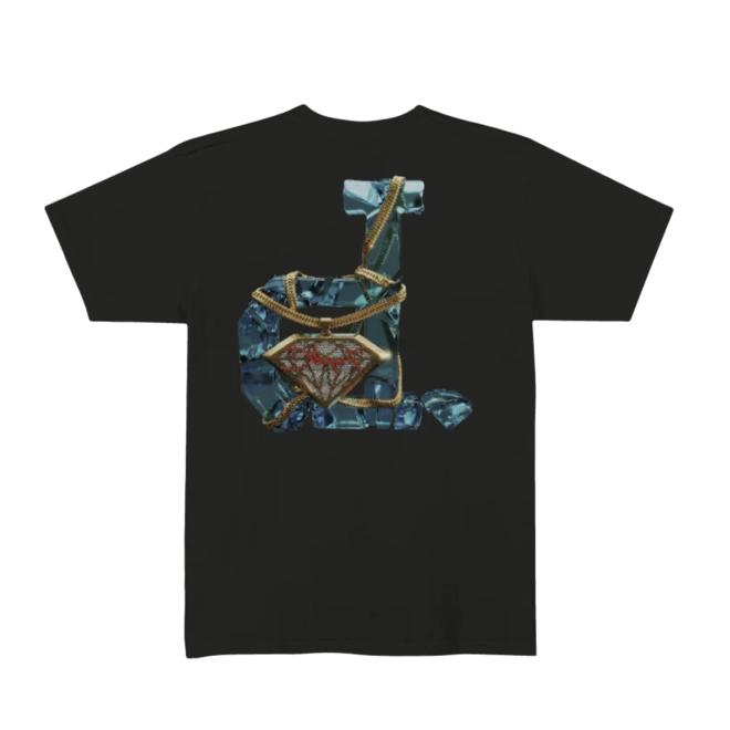 CAMISETA DIAMOND X DWAYNE BLACK