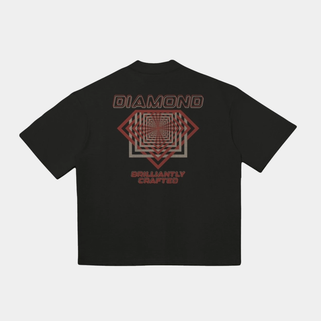 CAMISETA DIAMOND RETRO OVERSIZED