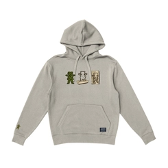 SWEATSHIRT GRIZZLY ROLLING HOODIE